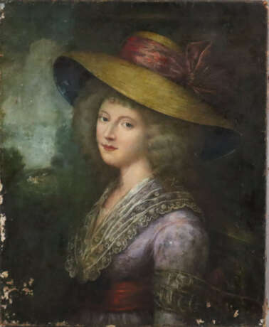 Portraitmaler/in -1780/90er Jahre- Brustbild einer… - фото 1