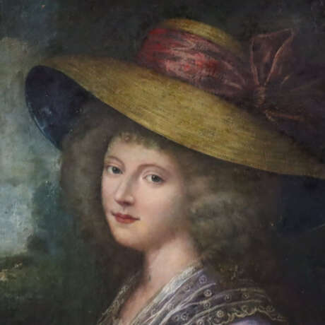 Portraitmaler/in -1780/90er Jahre- Brustbild einer… - фото 3