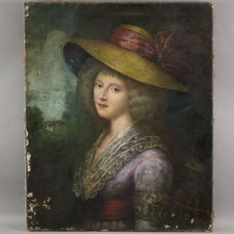 Portraitmaler/in -1780/90er Jahre- Brustbild einer… - фото 9