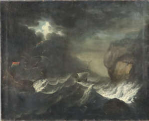 Niederländischer Marinemaler -17.Jh.- Schiffskonvo…