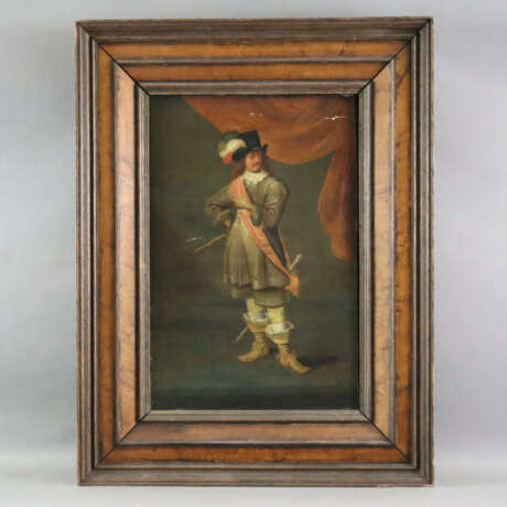 Niederländischer Portraitist -17.Jh.- Edelmann mit… - photo 2