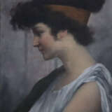 Portraitist/in um 1900 - Profilbildnis einer junge… - Foto 1