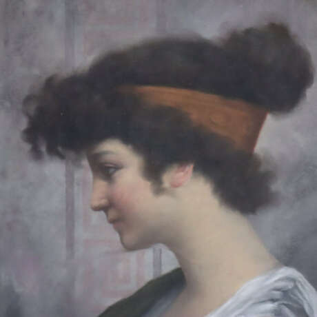 Portraitist/in um 1900 - Profilbildnis einer junge… - Foto 3