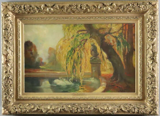 Blondin, Charles (1913-1991) - Herbstliche Parklan… - Foto 1