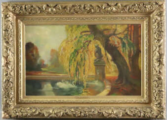 Blondin, Charles (1913-1991) - Herbstliche Parklan…