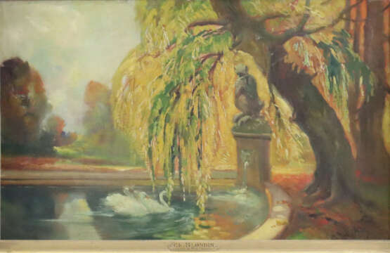 Blondin, Charles (1913-1991) - Herbstliche Parklan… - Foto 5