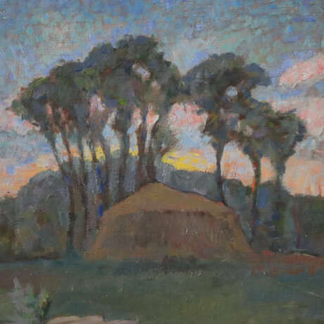 Broe Olesen, K. - Abendstimmung am Waldrand, 1943,… - photo 3