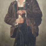 Luigi, P. -20.Jh.- Jäger in Tracht mit Pfeife, ver… - photo 4