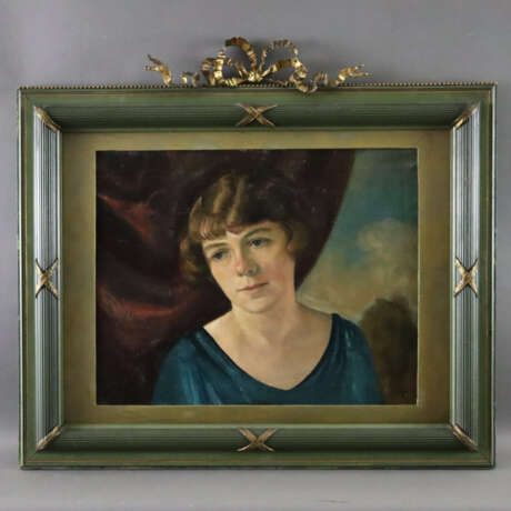 Unbekannte/r Künstler/in - Frauenportrait, Öl auf … - фото 5