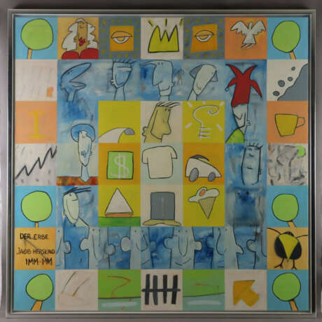 Herskind, Jacob (*1958 Roskilde) - "Der Erbe", Acr… - photo 2