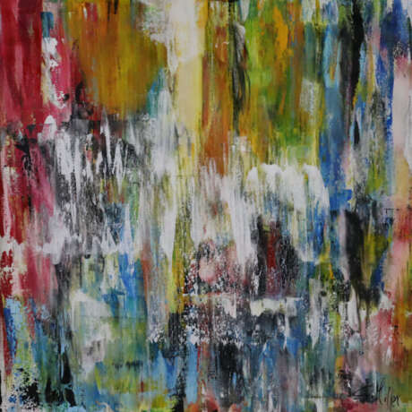 Miller, C. (20./21.Jh.) - Abstraktion IV, Acryl au… - photo 1