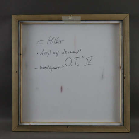 Miller, C. (20./21.Jh.) - Abstraktion IV, Acryl au… - photo 5