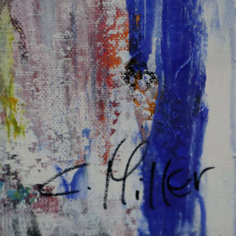 Miller, C. (20./21.Jh.) - Abstraktion V, Acryl auf… - фото 4