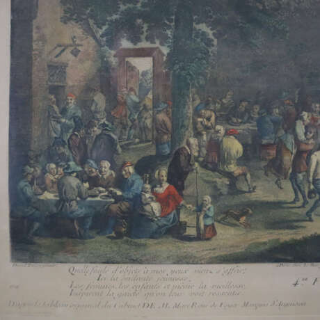 Bas, Jaques-Philippe Le (1707 Paris - 1783 ebenda)… - photo 8