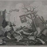 Hogarth, William (1697-1764, nach) - "The Bathos /… - photo 1