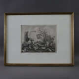 Hogarth, William (1697-1764, nach) - "The Bathos /… - photo 5