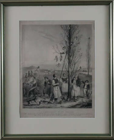 Grandville, J. J. (1803-1847, nach) - "L'echenille… - Foto 4