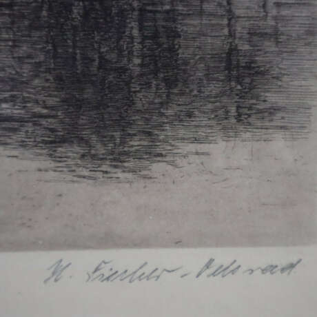 Zwei Danzig-Ansichten - 1x Helma Fischer-Oels (186… - Foto 3