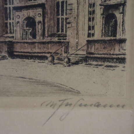 Zwei Danzig-Ansichten - 1x Helma Fischer-Oels (186… - Foto 6