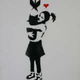 Banksy (*1974 Bristol, nach) - "Bomb Hugger", 2015… - photo 1
