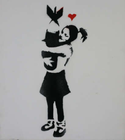 Banksy (*1974 Bristol, nach) - "Bomb Hugger", 2015… - photo 1