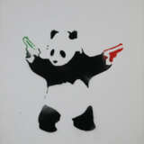 Banksy (*1974 Bristol, nach) - "Panda with Guns / … - photo 1