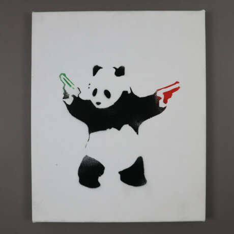 Banksy (*1974 Bristol, nach) - "Panda with Guns / … - photo 5
