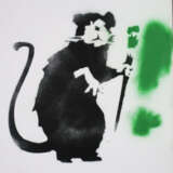 Banksy (*1974 Bristol, nach) - "Brush Rat", 2015, … - Foto 2