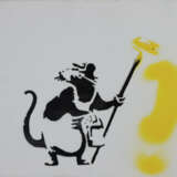 Banksy (*1974 Bristol, nach) - "Painting Rat", 201… - Foto 1