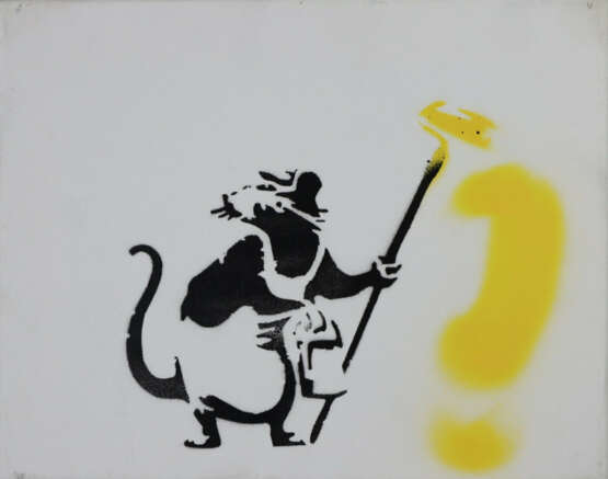 Banksy (*1974 Bristol, nach) - "Painting Rat", 201… - Foto 1