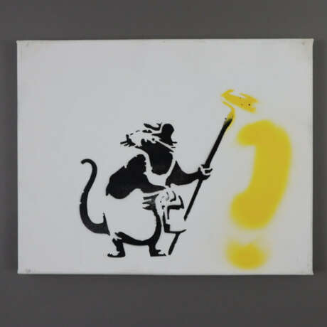 Banksy (*1974 Bristol, nach) - "Painting Rat", 201… - Foto 5