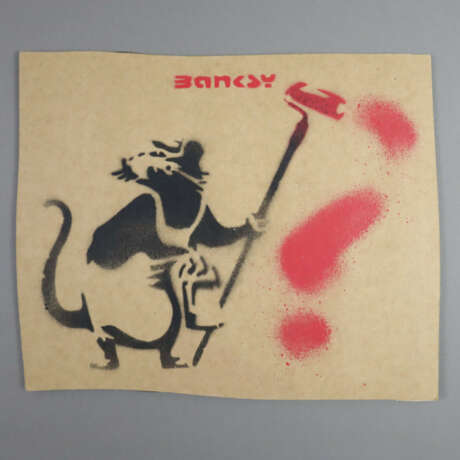 Banksy (*1974 Bristol, nach) - "Painting Rat", 201… - Foto 3