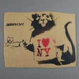 Banksy (*1974 Bristol, nach) - "I Love NY Rat", 20… - photo 3