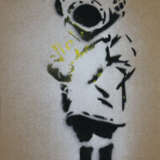 Banksy (*1974 Bristol, nach) - "Space Girl", 2015,… - Foto 1