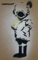 Banksy (*1974 Bristol, nach) - "Space Girl", 2015,…