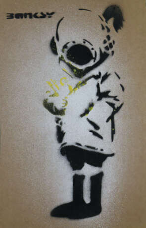 Banksy (*1974 Bristol, nach) - "Space Girl", 2015,… - Foto 1