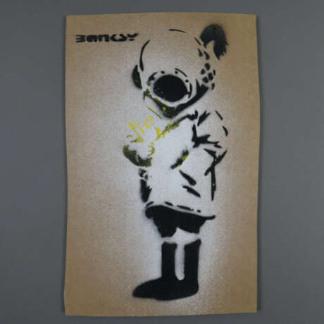 Banksy (*1974 Bristol, nach) - "Space Girl", 2015,… - Foto 3