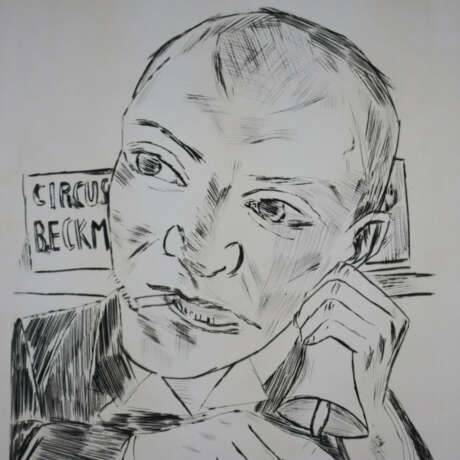 Beckmann, Max (1884-1950) - "Der Ausrufer“ (Selbst… - фото 3