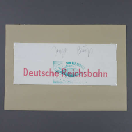 Beuys, Joseph (1921 Krefeld - 1986 Düsseldorf) - "… - фото 2
