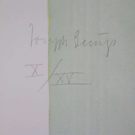 Beuys, Joseph (1921 Krefeld - 1986 Düsseldorf) - "… - Foto 4