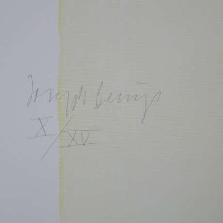 Beuys, Joseph (1921 Krefeld - 1986 Düsseldorf) - "… - photo 3