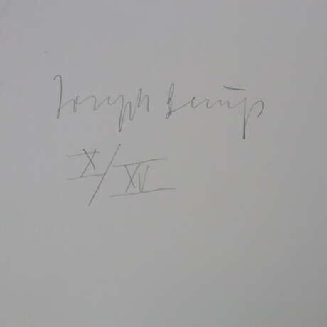 Beuys, Joseph (1921 Krefeld - 1986 Düsseldorf) - "… - photo 5