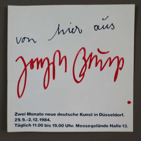 Beuys, Joseph (1921 Krefeld - 1986 Düsseldorf) - Z… - photo 4