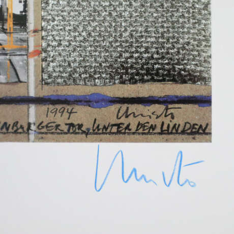 Christo (1935 Gabrowo/Bulgarien-2020 New York City… - Foto 3