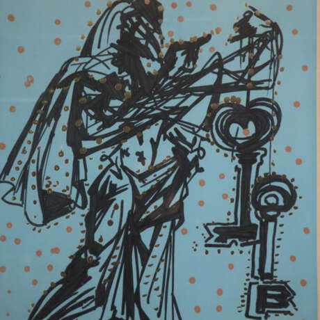 Dalí, Salvador (1904 -Figueres- 1989) - Apostel Pe… - фото 3