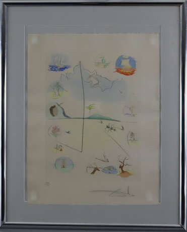 Dalí, Salvador (1904-1989) - Frontispiz-Blatt aus … - photo 2