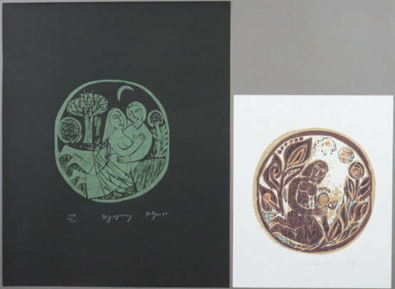 Felger, Andreas (*1935 Belsen/Mössingen) - "Begegn… - photo 1
