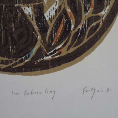 Felger, Andreas (*1935 Belsen/Mössingen) - "Begegn… - photo 6