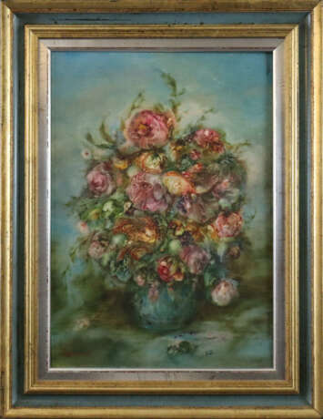Hudecek, Emy (*1937 Österreich) - Blumenkompositio… - photo 2