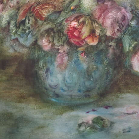 Hudecek, Emy (*1937 Österreich) - Blumenkompositio… - photo 5
